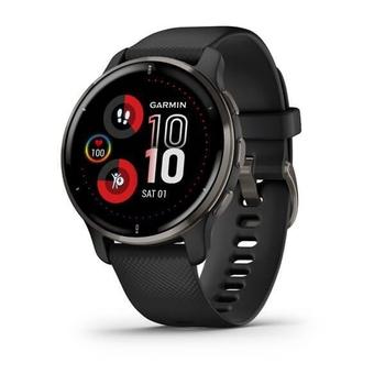 Chytré hodinky GARMIN Venu 2 Plus, nerezová luneta Slate