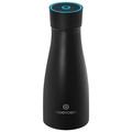 NOERDEN chytrá láhev LIZ480 Black/ objem 480 ml/ UV/ připomenutí hydratace/ provoz 30 dní/ USB/ ocel