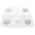 NOERDEN chytrá váha MINIMI White/ nosnost 150 kg/ Bluetooth 4.0/ 9 tělesných parametrů/ bílá/ CZ app