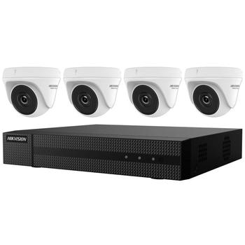 HIKVISION HiWatch Turbo HD KIT HWK-T4144TH-MH/ 4Mpix/ 4x kamery HWT-T140/ 1x DVR HWD-6104MH-G2(B)/ 1