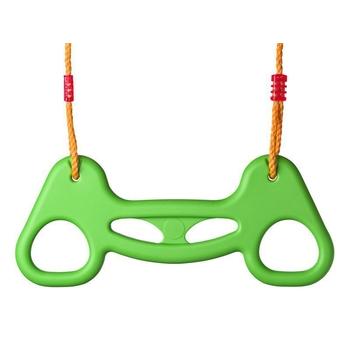 WOODY Kruhy houpací plast, zelené