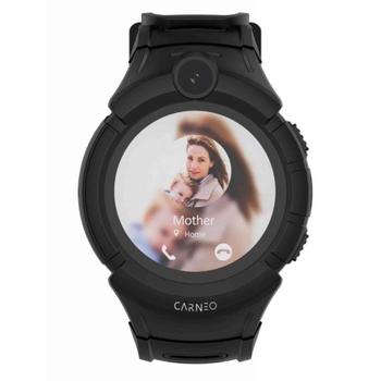 Dětské chytré hodinky CARNEO GuardKid+, černý (black)
