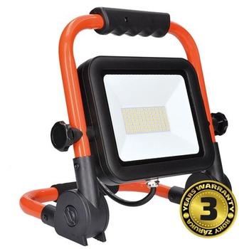 LED reflektor PRO se sklopný stojanem SOLIGHT WM-100W-FEL