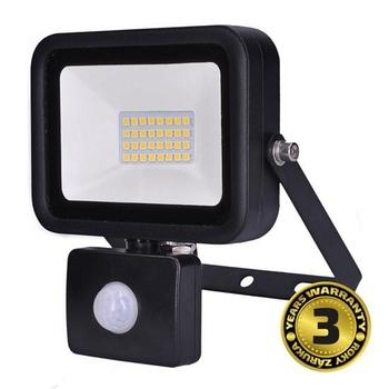 Solight LED reflektor PRO se senzorem, 30W, 2760lm, 5000K, IP44 - WM-30WS-L