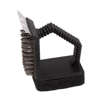 Kartáč na gril LAMART LT5021 3V1 BBQ