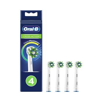 Náhradní hlavice Oral-B EB 50-4 4KS CrossAction s technologií CLEAN MAXIMISER