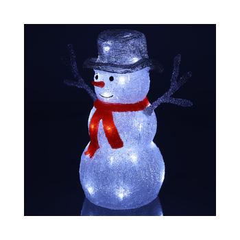 RXL 438 Sněhulák akryl 30LED 33cm RETLUX