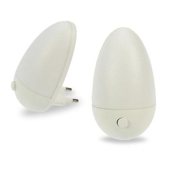  SOLIGHT noční LED světélko oblé, bílá (white)