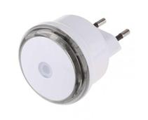 Obrázek k produktu: EMOS noční světlo s fotosenzorem do zásuvky, bílá