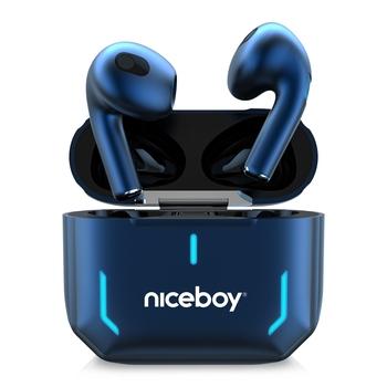 Bezdrátová sluchátka NICEBOY HIVE SpacePods, modrá (blue)
