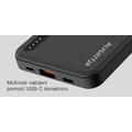Powerbank ALIGATOR PBAL1050, PD 20W,QC18W, černá