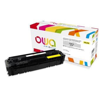 Toner OWA ARMOR kompatibilní toner s HP CF402A, žlutá (yellow), 1400 stran