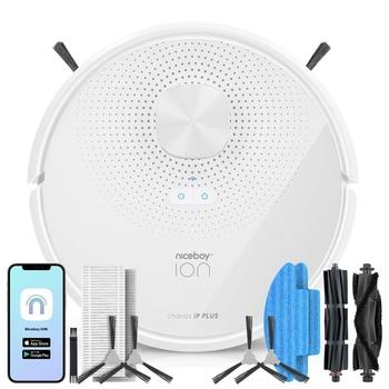 Robotický vysavač NICEBOY ION Charles i9 Plus, bílá (white)