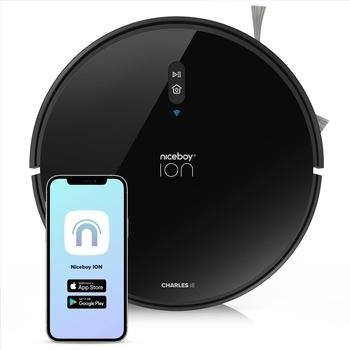 Robotický vysavač NICEBOY ION Charles i8, černý (black)