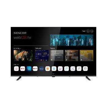 43" LED TV SENCOR SLE 43US802TCSB UHD SMART, černý (black)