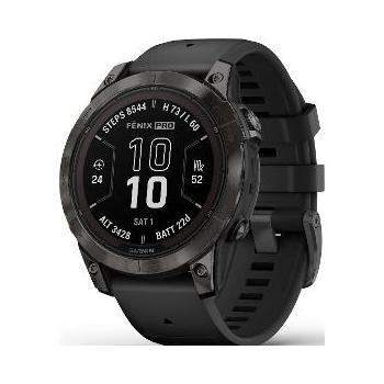 Chatré hodinky GARMIN fenix 7 Pro Sapphire Solar Edition, černý (black)