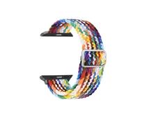 Obrázek k produktu: KSIX proplétaný řemínek, textilní pro 42/44/45mm, duhová