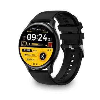 Ksix Core chytré hodinky, AMOLED 1,43", IP67, černá