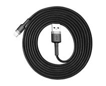 Obrázek k produktu: BASEUS Cafule Lightning 2m 1,5A, černý (black)