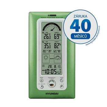 Meteostanice Hyundai WSC 2208, zelená barva