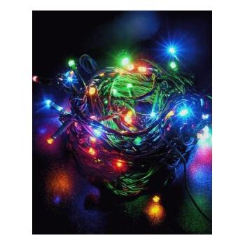 Vánoční osvětlení 50 LED - BAREVNÉ - programovatelné