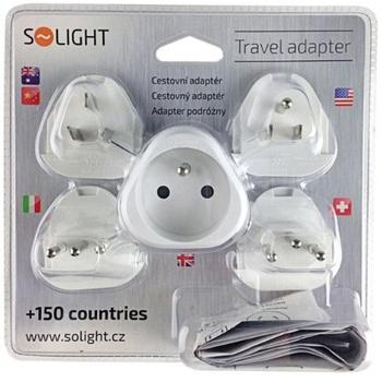 Cestovní adaptér SOLIGHT  PA20