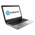 HP ProBook 655 A4-5150M 15.6 HD CAM, 4GB, 500GB 7.2, DVDRW, a/b/g/n, BT, FpR, LL Bat, Win8.1Pro DWN