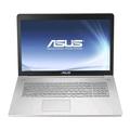 ASUS NB N751JX - i7-4720HQ, 17.3" matný FHD, nV GTX950M 2GB, 8GB, 2x 1TB, DVD, WiFi, BT, W8.1, stříb