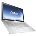 ASUS NB N751JX - i7-4720HQ, 17.3" matný FHD, nV GTX950M 2GB, 8GB, 2x 1TB, DVD, WiFi, BT, W8.1, stříb