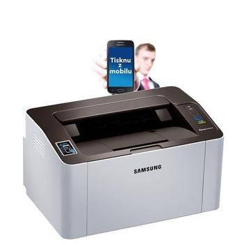 Samsung SL-M2026W - A4, 20ppm, 1200x1200dpi, 128MB, USB, manuální duplex, Wifi, NFC