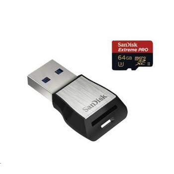 Paměťová karta SANDISK Extreme Pro microSDXC 64GB 173318