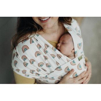 BOBA Nosič dětí / šátek Wrap Serenity Rainbows