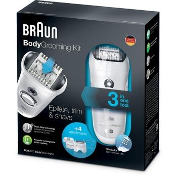 Pánský epilátor BRAUN BGK 7050, bílý (white)