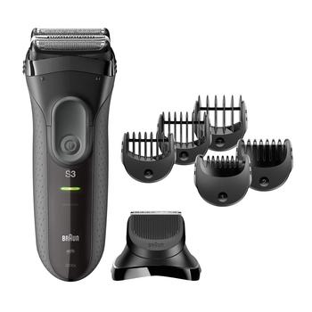 Holící strojek BRAUN Series 3 3000 BT Shave&Style, černý (black)