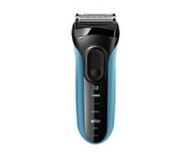 Obrázek k produktu: BRAUN Series 3 3010s Wet&Dry, černý/modrý (black/blue)