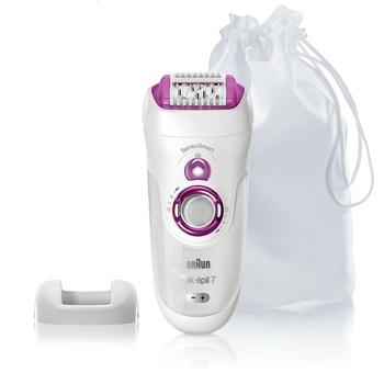 Epilátor BRAUN Silk-épil SensoSmart 7/700, bílá (white)