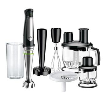 Tyčový mixér BRAUN MQ 7087, černá/nerezová ocel