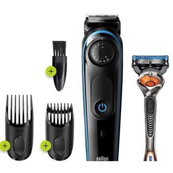Zastřihávač vousů BRAUN BT 3240 BLK/BLU