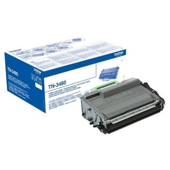 Toner BROTHER TN-3480, černý (black), 8.000 stran