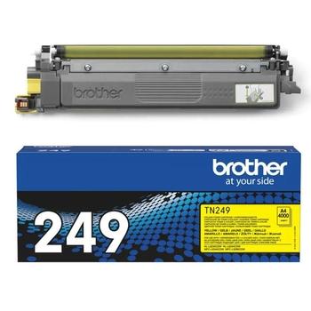 Toner BROTHER TN-249Y Yellow, 4.000 stran