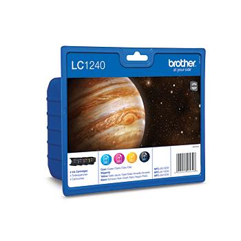 Inkoustová náplň BROTHER  LC-1240VALBP, CMYK