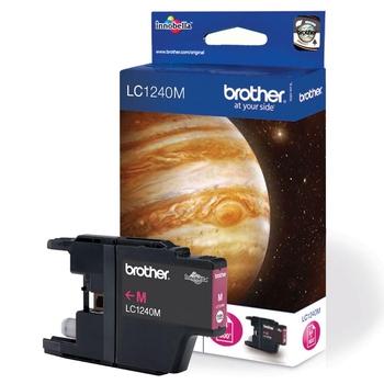 Inkoustová náplň BROTHER  LC-1240M, purpurová (magenta)