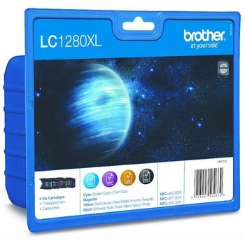 Inkoustová náplň BROTHER  LC-1280XLVALBP, CMYK