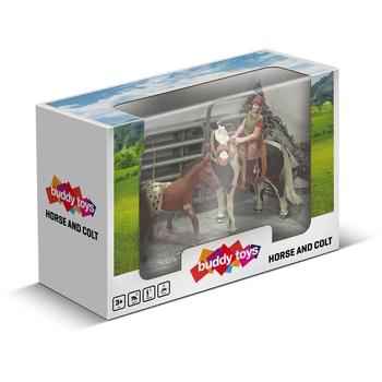 Hračka BUDDY TOYS BGA 1012 Jezdkyně a hříbě