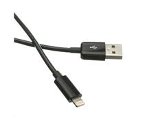 Obrázek k produktu: C-TECH Lightning kabel 2m USB 2.0, černý (black)