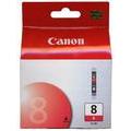 Inkoustová náplň CANON  CLI-8R, červená (red)