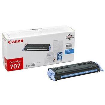 Toner CANON  CRG-707C, azurový (cyan)