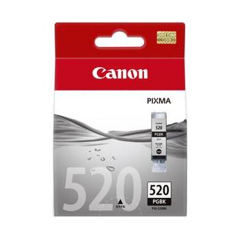 Inkoustová náplň CANON  PGI-520BK, černá (black), 19ml