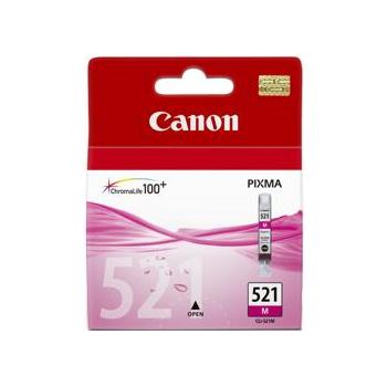Inkoustová náplň CANON  CLI-521M, purpurová (magenta), 9ml