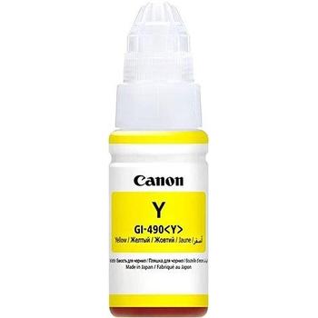 Inkoustová náplň CANON GI-490 Y, žlutá (yellow), 7.000 stran